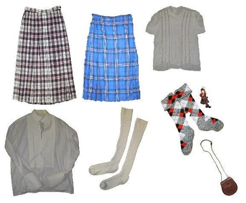 Lot ladies highland wear - lot,