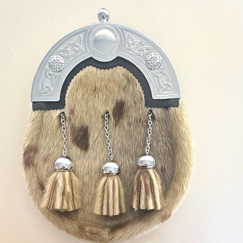 Scottish fur sporran - scottish,