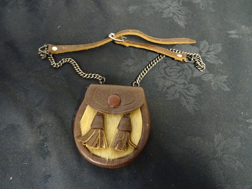 Vintage scottish leather - scottish, fur