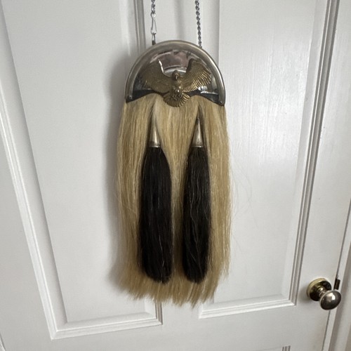 Horse hair sporran pouch - horse,