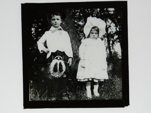 Boy kilt sporran girl white - boy,