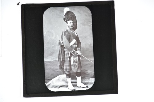 Scottish soldier kilt - kilt, feather